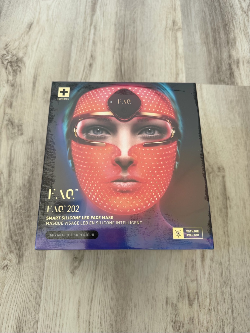 FAQ Swiss FAQ™ 202 Smart Silicone LED Face Mask – New in Box